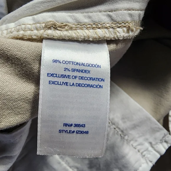 IZOD Khaki Bar Harbor Shorts Size 18 - Picture 11 of 12